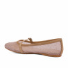 Ballerine donna 1369 beige combinato