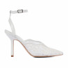 Sandali donna 1370 bianco combinato
