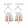 Sandali donna 1370 bianco combinato