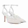 Sandali donna 1370 bianco combinato
