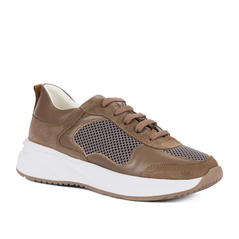 Scarpe sportive da donna 6098 sabbia combinato