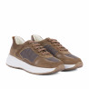 Scarpe sportive da donna 6098 sabbia combinato