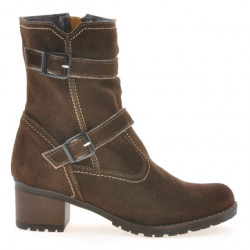 Stivaletti donna 3278 caffè velour