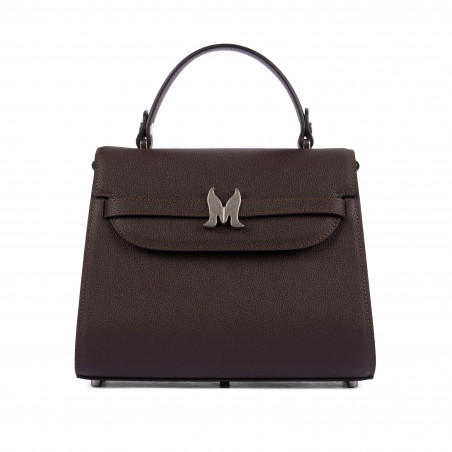 Borsa da donna a tracolla 033g 01 testa di moro
