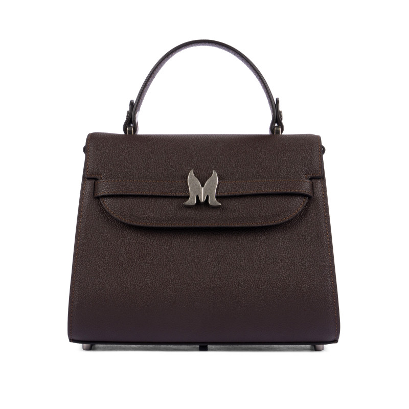 Borsa da donna a tracolla 033g 01 testa di moro