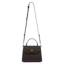 Borsa da donna a tracolla 033g 01 testa di moro