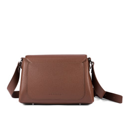 Borsa da donna a tracolla 040g 01 biz cognac