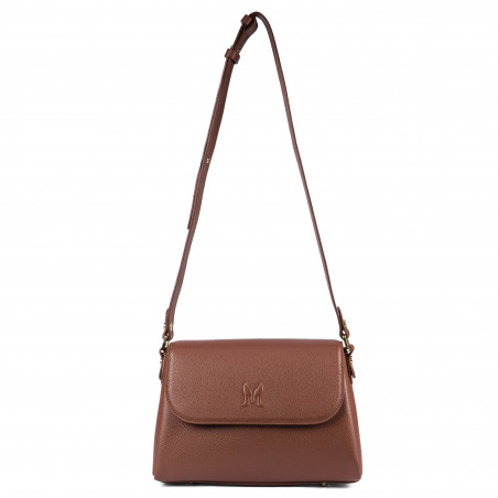 Borsa donna a tracolla 040g biz cognac
