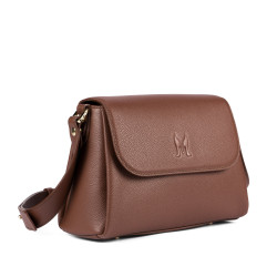 Borsa donna a tracolla 040g biz cognac