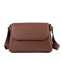 Borsa donna a tracolla 040g biz cognac