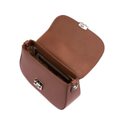Borsa donna a mano 022g 01 cognac