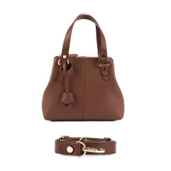 Borsa da donna a tracolla 004-1g cognac
