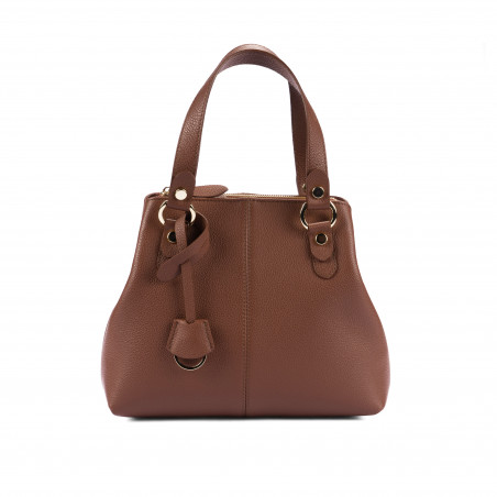 Borsa da donna a tracolla 004-1g cognac
