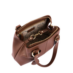 Borsa da donna a tracolla 004-1g cognac