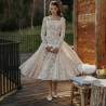 Ballerine donna 1369 bianco combinato lifestyle