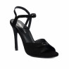 Sandali donna 1365 nero velluto