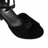Sandali donna 1365 nero velluto