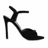 Sandali donna 1365 nero velluto