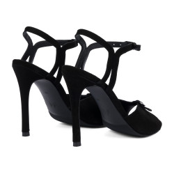 Sandali donna 1365 nero velluto
