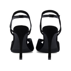Sandali donna 1365 nero velluto