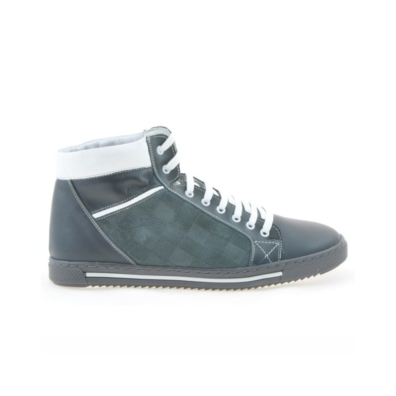 Stivali uomo 467 grigio+bianco