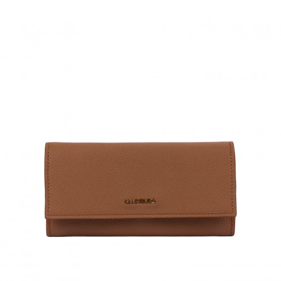 Portafoglio donna 207g marrone dorato