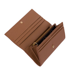Portafoglio donna 207g marrone dorato
