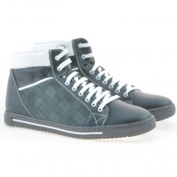 Stivali uomo 467 grigio+bianco