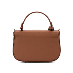 Borsa da donna a mano 022g 01 marrone dorato