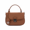 Borsa da donna a mano 022g 01 marrone dorato