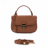 Borsa da donna a mano 022g marrone dorato