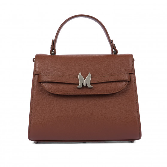 Borsa da donna a tracolla 033g 01 cognac