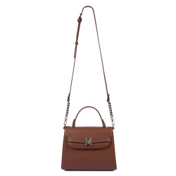 Borsa da donna a tracolla 033g 01 cognac