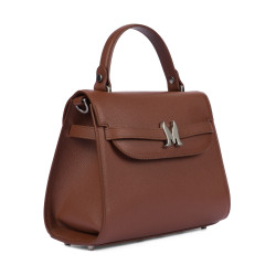 Borsa da donna a tracolla 033g 01 cognac
