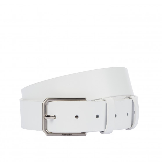 Cintura uomo 70b bianca