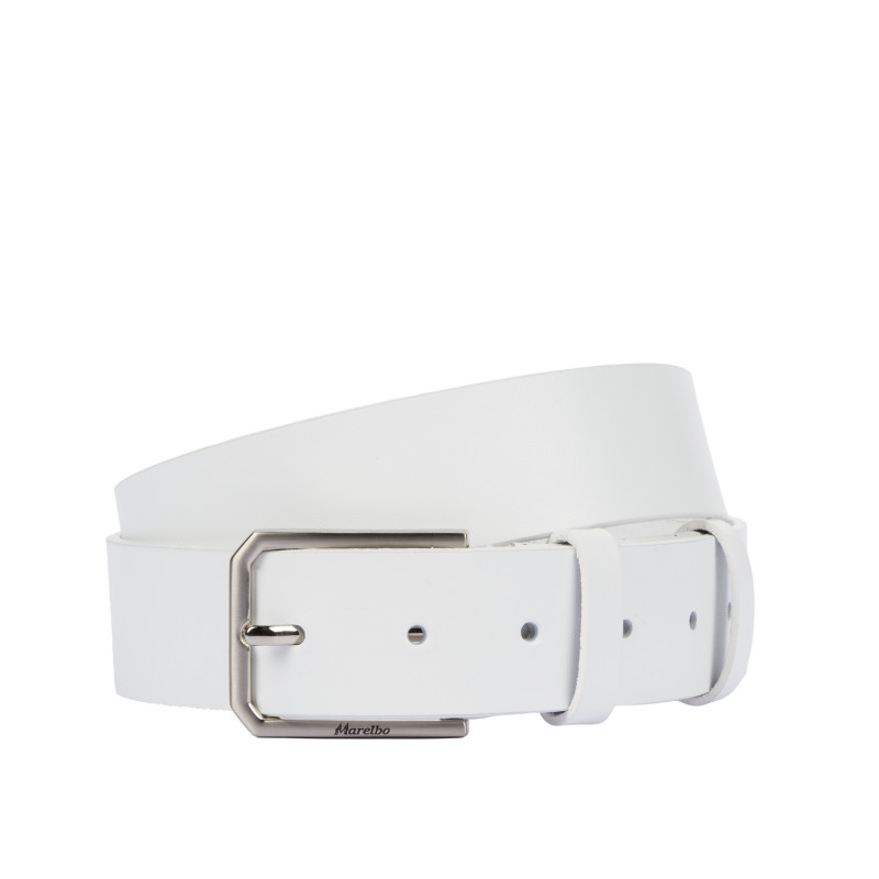 Cintura uomo 70b bianca