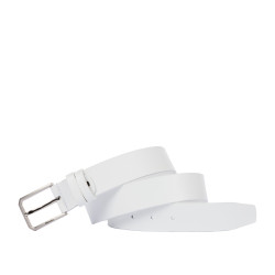 Cintura uomo 70b bianca