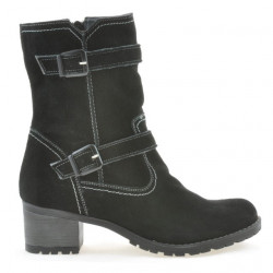 Stivaletti donna 3278 nero velluto