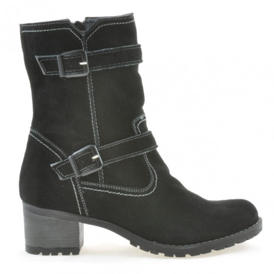 Stivaletti donna 3278 nero velluto