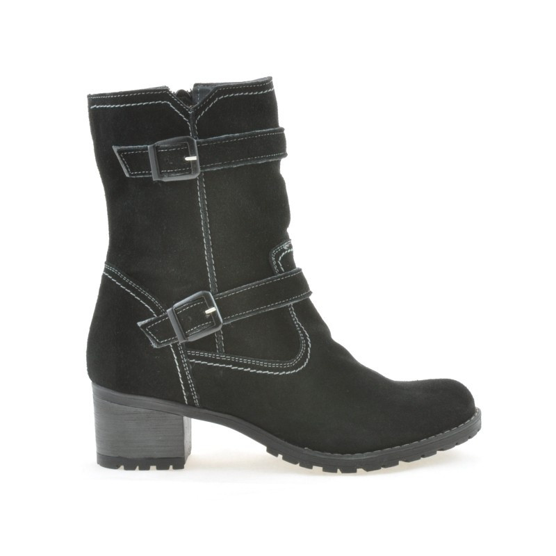 Stivaletti donna 3278 nero velluto