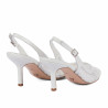 Sandali donna 1368 bianco combinato