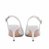 Sandali donna 1368 bianco combinato
