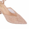 Sandali donna 1370 beige combinato