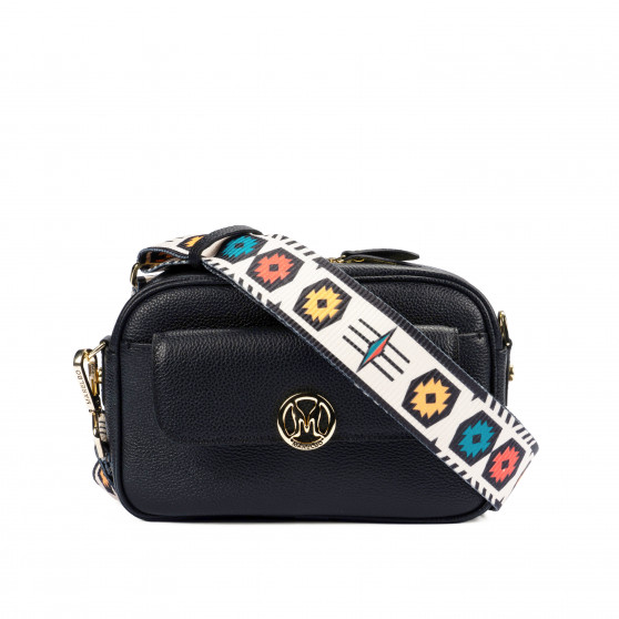Borsa donna a tracolla 014g nera