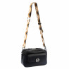 Borsa donna a tracolla 014g 01 nero