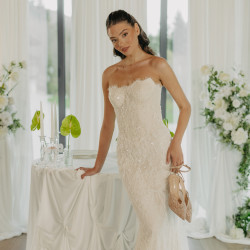 Sandali donna 1370 beige combinato