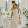 Sandali donna 1370 beige combinato
