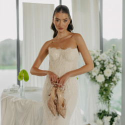 Sandali donna 1370 beige combinato