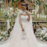 Sandali donna 1370 bianco combinato
