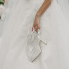 Sandali donna 1370 bianco combinato